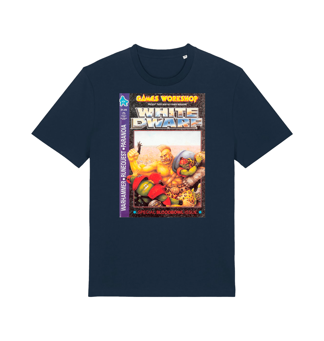 French Navy Printed T-shirt Front